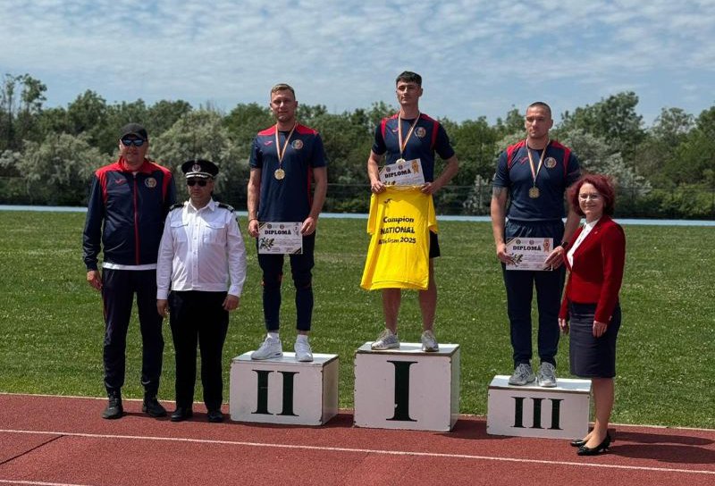 Pompieri botoșăneni, pe podium la competiția națională a atletism și cros „Cupa ASPR”