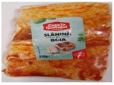 Alertă alimentară! Slănină cu boia, …