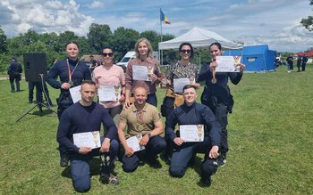 Jandarmeriță din Botoşani pe podiumul …