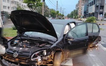 Accident cu un rănit, pe …