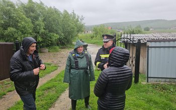 Verificări în teren ale prefectului …