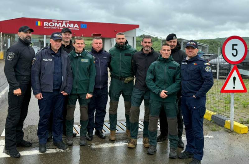 Vizită de lucru internațională la Poliția de Frontieră Botoșani - FOTO