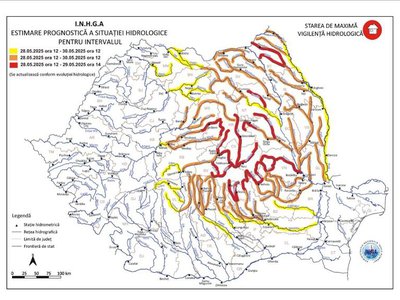 Cetățenii avertizați prin mesaj RO-ALERT …