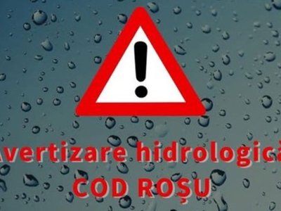 Cod Roșu de inundații pe …