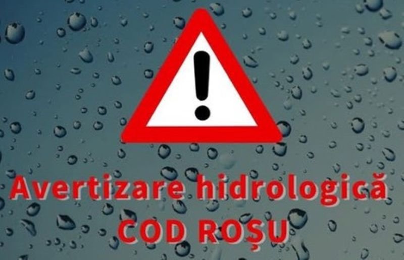 Cod Roșu de inundații pe râul Miletin