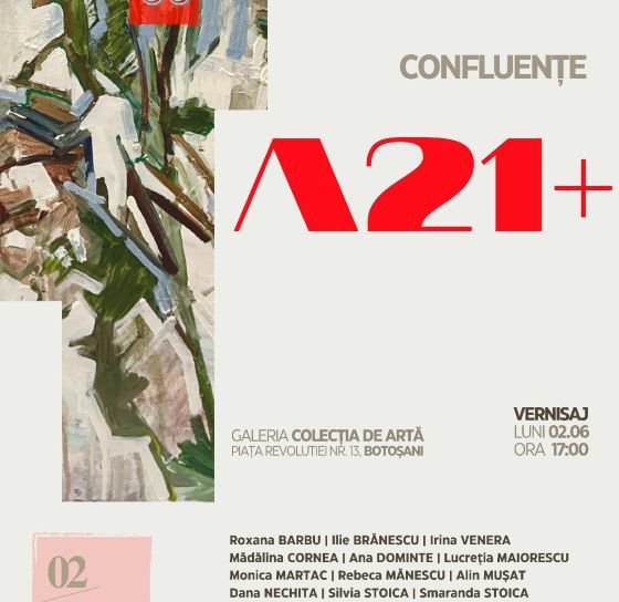 Muzeul Județean Botoșani găzduiește expoziția +CONFLUENȚE A21+