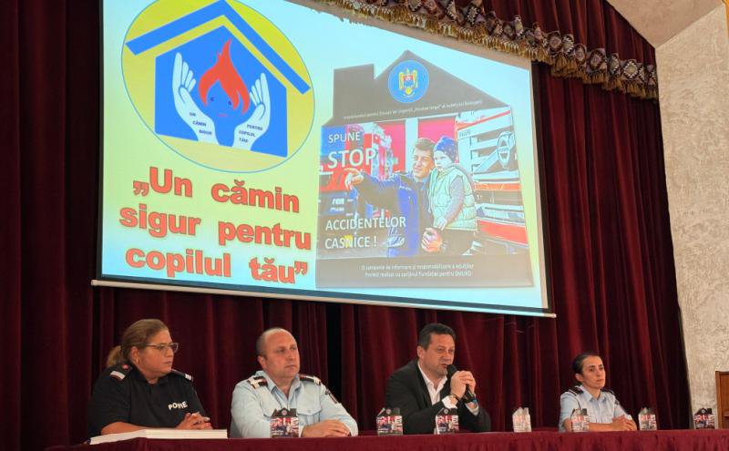 Parteneriat pentru siguranță: Profesorii din Botoșani și ATOP, implicați activ în campania „Un cămin sigur pentru copilul tău”