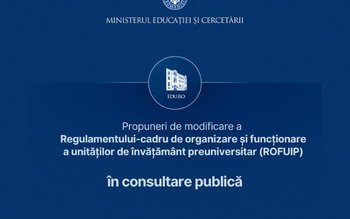 Ministerul Educației a lansat în …