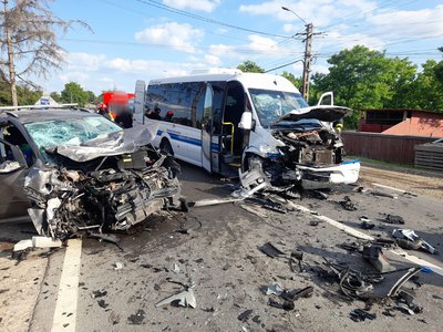 Accident cu multiple victime la …