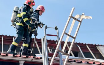 Incendiu produs pe Calea Națională. …
