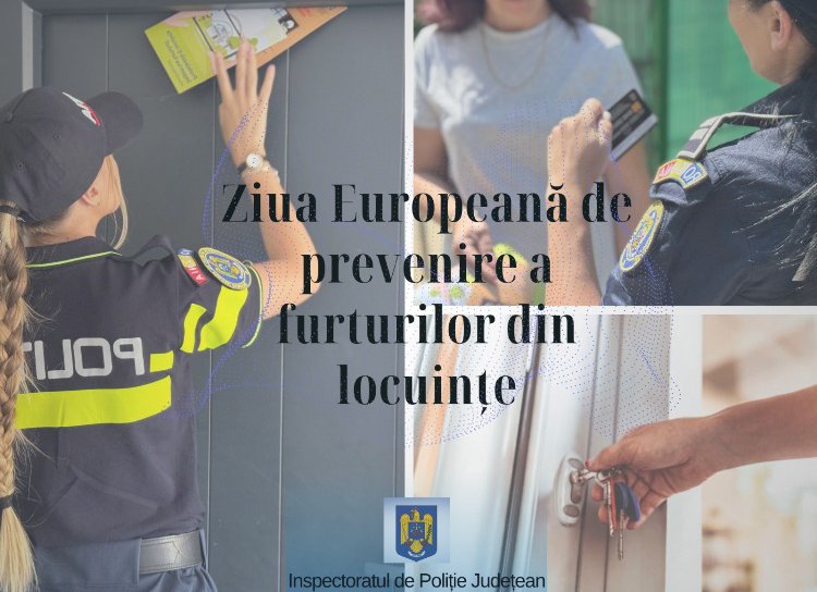 Ziua europeană de prevenire a furturilor din locuințe
