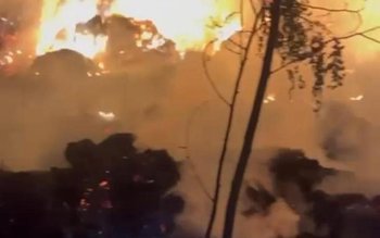 Un depozit de furaje și …