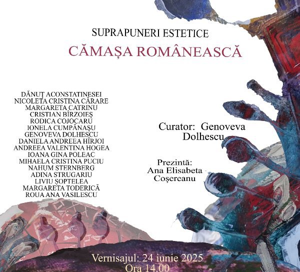 Expoziția de arte vizuale „Suprapuneri estetice – cămașa românească”