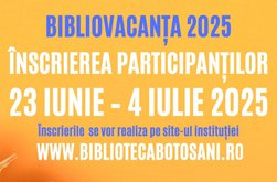BiblioVacanța 2025 – Înscrieri deschise …