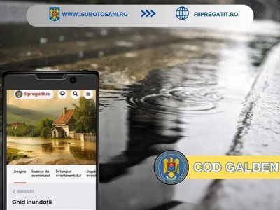 Atenție, Cod galben de ploi …