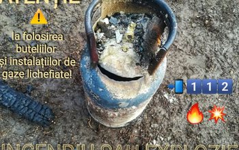 Incendiu produs după ce proprietara …