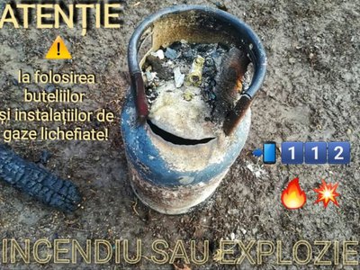 Incendiu produs după ce proprietara …