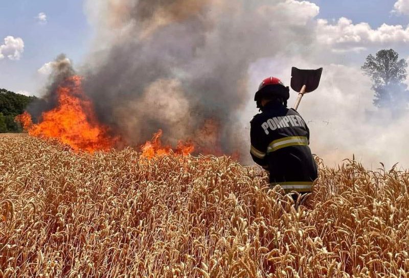 Măsuri de prevenire a incendiilor în timpul campaniei de recoltare a cerealelor păioase
