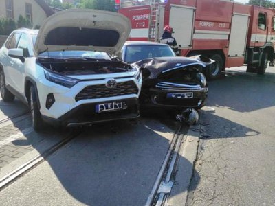 Accident pe Calea Națională! Doi …