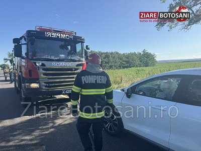 Accident între Văculești și Saucenița! …