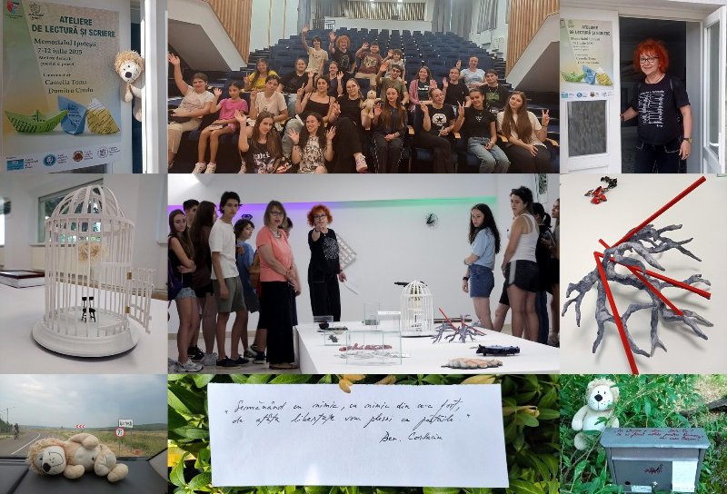 Ateliere de lectură și scriere la Ipotești