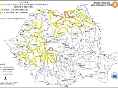 Codul Galben de inundații și …