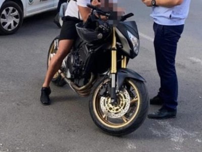 Motocicletă cu numere false depistată …