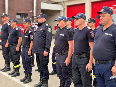 Pompierii din Botoșani au plecat …