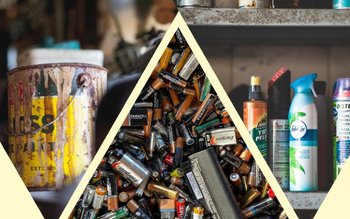 Deșeuri indisponibilizate de polițiști la …