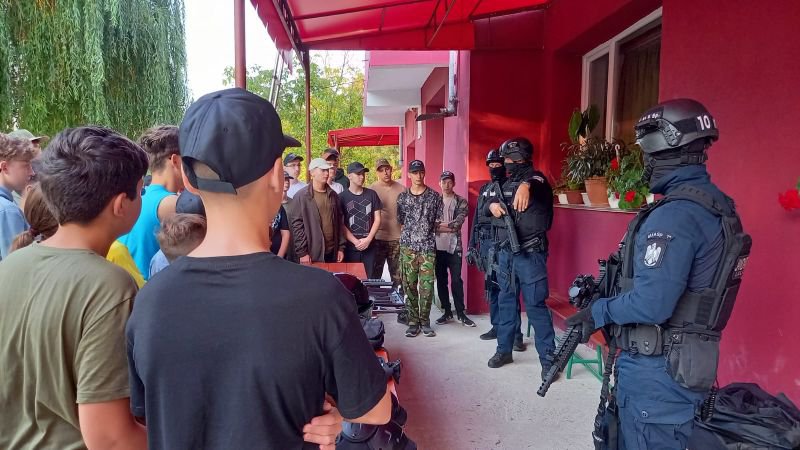 Încă o înviorare cu jandarmii la Tabăra Militară Airsoft Agafton – Botoșani