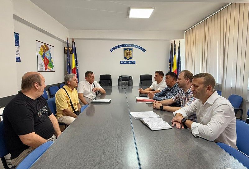 Profesionalismul polițiștilor botoșăneni apreciat în cadrul echipelor europene de anchetă
