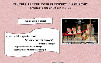 Teatrul „Vasilache” vă invită la …