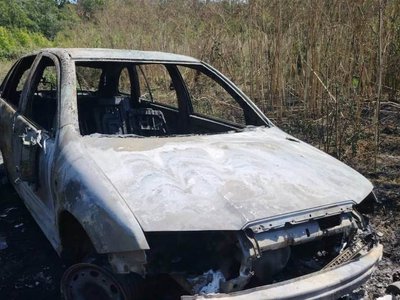 Un autoturism a luat foc …