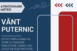 Atenție! Cod Galben de vânt, …