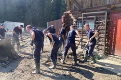 Pompierii botoșăneni au încheiat misiunea …
