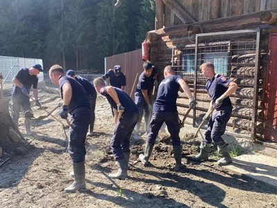 Pompierii botoșăneni au încheiat misiunea …