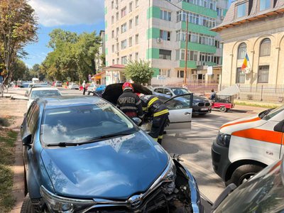 Accident provocat de un șofer …