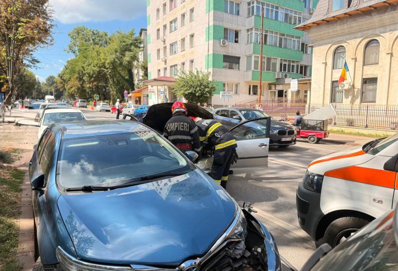 Accident provocat de un șofer căruia i s-a făcut rău la volan