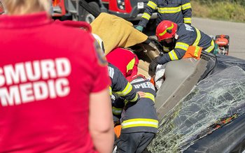 Accident cu victima încarcerată! Două …