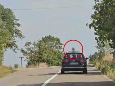 Inconștiență șocantă pe un drum …