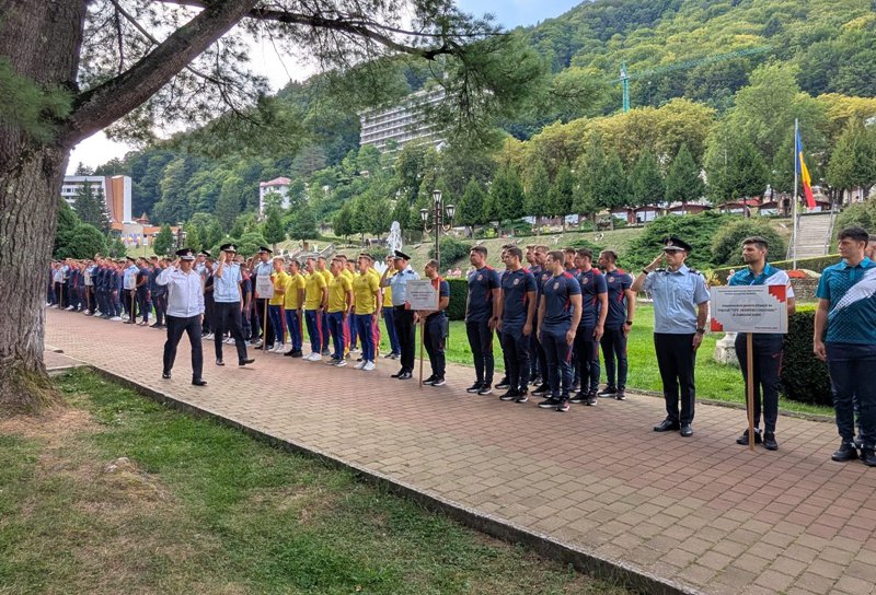 Timp de trei zile salvatori din 12 județe își vor testa abilitățile în cadrul etapei naționale a Concursurilor SPSU