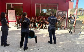 Într-un cadru inedit – Tabăra …