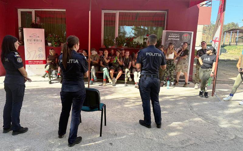 Într-un cadru inedit – Tabăra militară pentru fete Agafton
