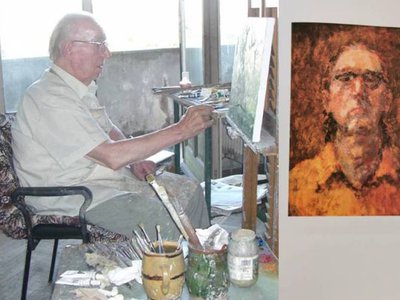Pictorul Ion Murariu, 103 ani …