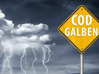 Atenție, Cod galben instabilitate atmosferică …