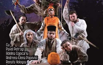 Pupăza din tei pe scena …