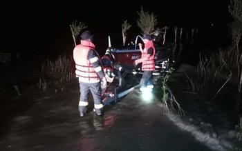 Misiune de salvare pe lacul …