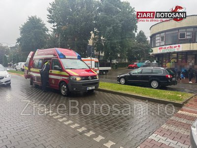 Două fete au fost lovite …