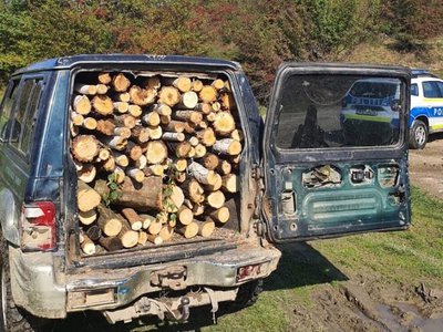 Material lemnos confiscat de către …