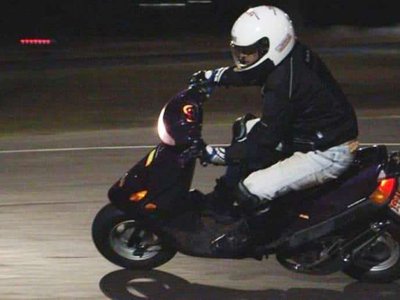 Depistat la volanul unui moped, …